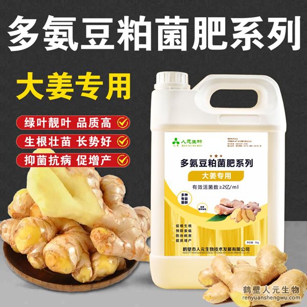 多氨豆粕菌肥系列：大姜公用肥